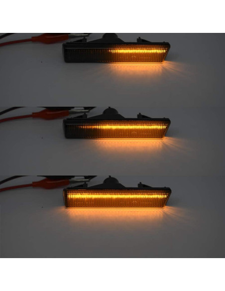 Luces de Marcador Lateral LED Ámbar Mingrui para BMW E46 M3