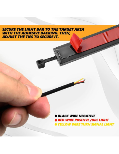 2 Luces de Giro LED Hbxdeco Impermeables para Motocicleta