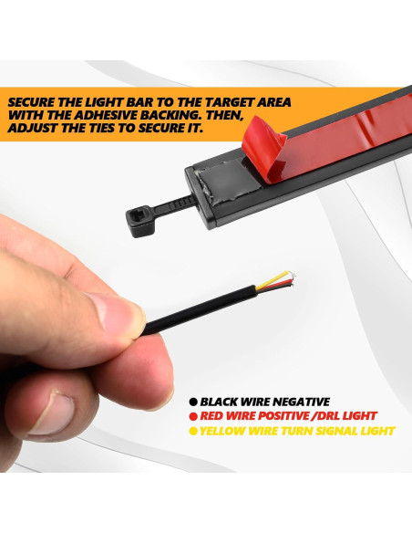 2 Luces de Giro LED Hbxdeco Impermeables para Motocicleta