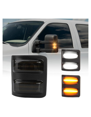 Luces de Marcador LED GSOWO para F250 F350 2008-2016 - 2 pcs