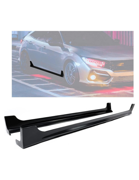 Faldones Laterales HECASA para Honda Civic Sedán 2012-2015