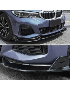 Spoiler Frontal Negro Brillante AeroBon para BMW G20 2019-2022 2