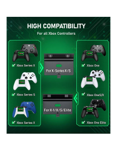 Estación de Carga Doble NinABXY para Controladores Xbox 2