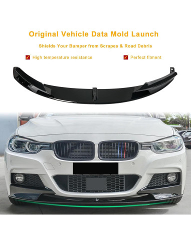 Lip Spoiler Frontal KHK para BMW Serie 3 F30 F31 M-Sport
