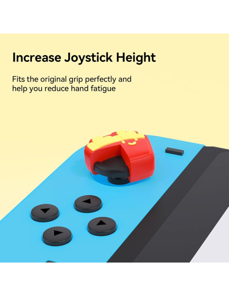 Tapones de Silicona GeekShare para Joycon - Chips Hamburguesa