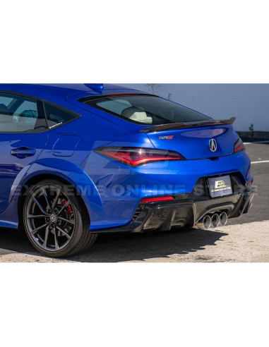 Alerón Trasero Extendido Acura Integra 2023 Fibra de Carbono