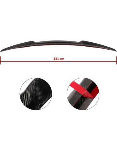 Alerón Trasero de Maletero OCPTY Fibra de Carbono Audi A5 2010-2016