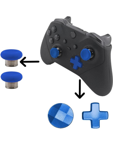 Accesorios Xbox Elite Series 2 Alovexiong 13 Piezas Azul
