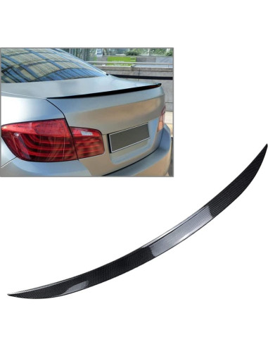 Alerón Trasero de Fibra de Carbono BACAR para BMW 5-Series F10 2011-2016