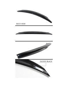 Alerón de Maletero Duckbill Cuztom Tuning Negro Brillante 2
