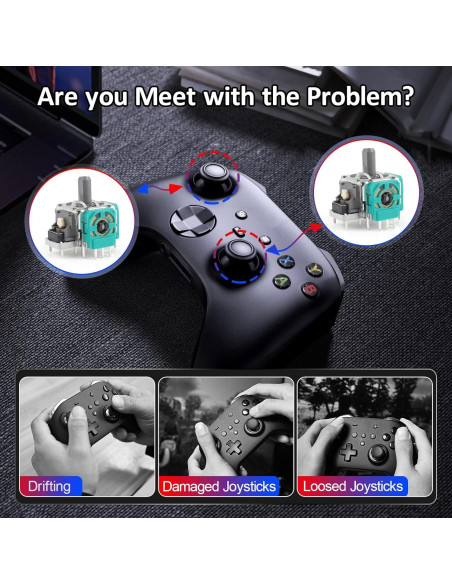 Joysticks Reemplazo Xbox One S/X 4 Piezas + Herramientas