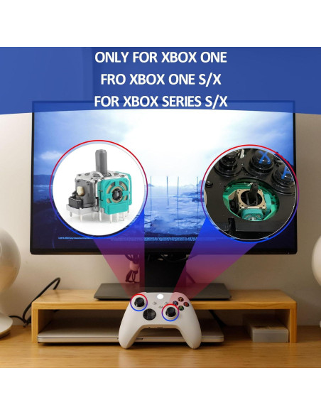 Joysticks Reemplazo Xbox One S/X 4 Piezas + Herramientas