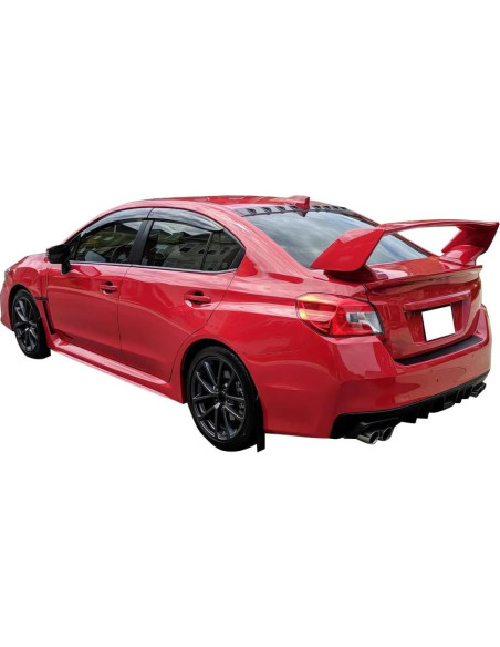 Spoiler de Maletero IKON MOTORSPORTS Rojo Puro para Subaru
