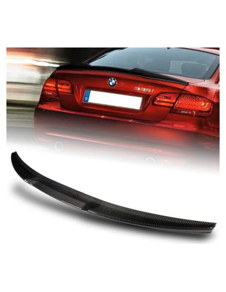 Alerón trasero fibra de carbono HK5 estilo M4 para BMW E92 M3 2007-2013