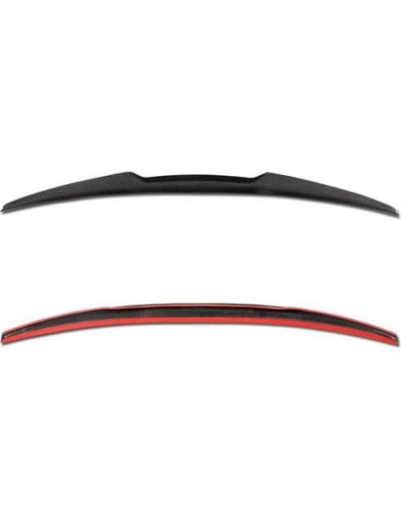 Alerón trasero fibra de carbono HK5 estilo M4 para BMW E92 M3 2007-2013