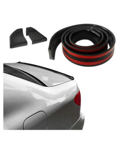 Alerón Trasero Universal PACLVIO 1.5m Negro Brillante