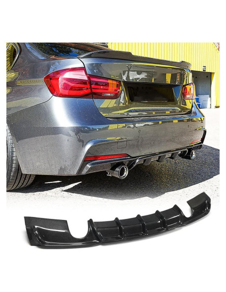 Difusor Trasero de Fibra de Carbono KIT MCARCAR para BMW F30 2012-2018