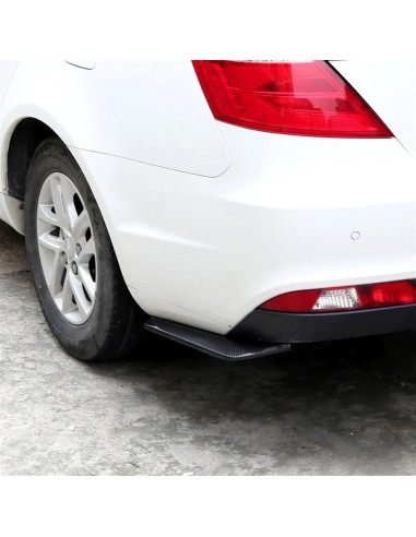 2 Piezas Difusor Parachoques Trasero BMW G30 G20 F30 E90 Negro