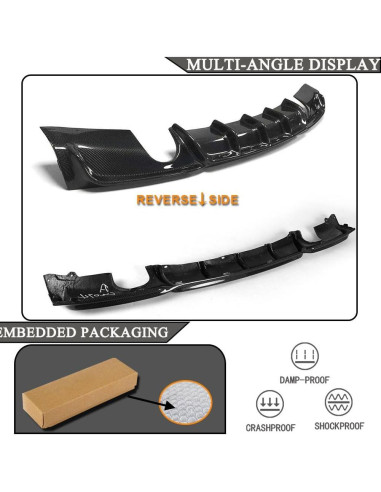 Difusor Trasero de Fibra de Carbono KIT MCARCAR para BMW F30 2012-2018