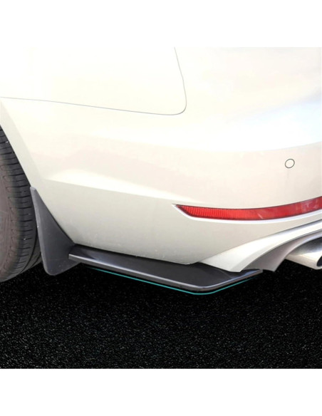 2 Piezas Difusor Parachoques Trasero BMW G30 G20 F30 E90 Negro