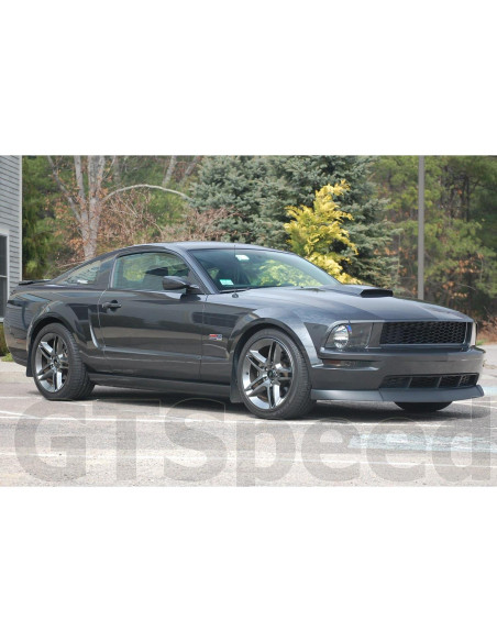 Labio de Parachoques Frontal GT-Speed CV2 Negro para Ford Mustang GT 2005-2009