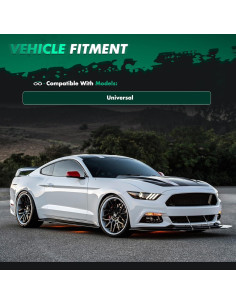 Difusor Labio Inferior Trasero SCITOO Estilo Aleta de Tiburón 2