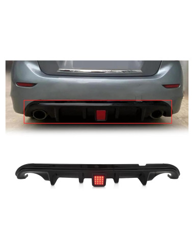 Difusor de Parachoques Trasero KARPAL Infiniti Q50 2014-2017