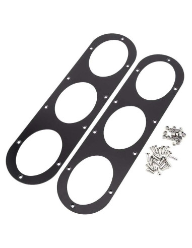 Paneles de Difusor Trasero Universal Senyar 39x10 cm Aluminio