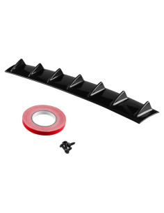 Difusor de Parachoques Trasero RULLINE 86.4x19.1 cm ABS Negro