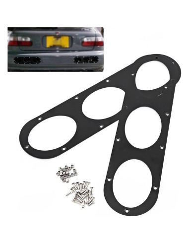 Paneles de Difusor Trasero Universal Senyar 39x10 cm Aluminio