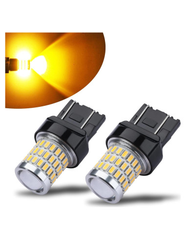 Bombillas LED Ámbar iBrightstar 7443 - Paquete de 2, 450 Lúmenes