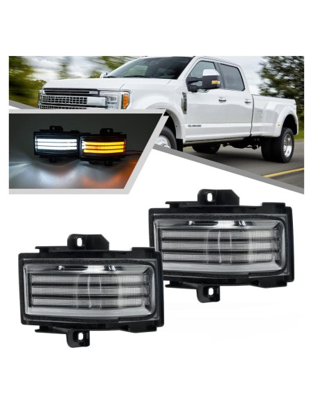 Luces de Espejo Lateral LED Ford F150 F250 F350 2015-2023