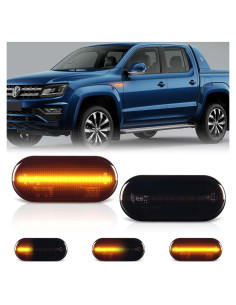 Luces de Marcador Lateral LED Gempro Ámbar VW MK4 Golf Jetta