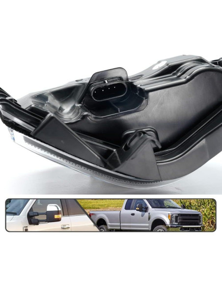 Luces de Espejo Lateral LED Ford F150 F250 F350 2015-2023