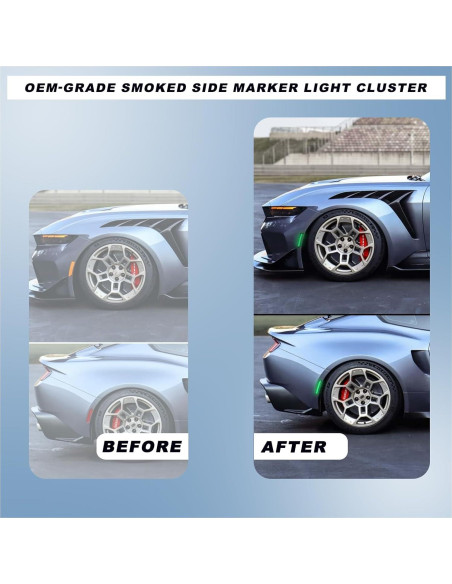 Kit de Luz de Marcador Lateral LED ULTRALTH para Ford Mustang 2024-2025