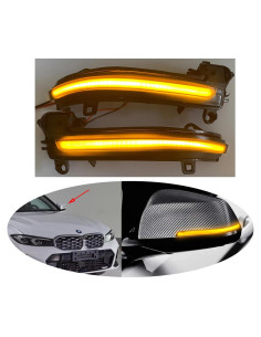 Luces de Señal de Giro LED Dinámicas Znakeauto para BMW 1 2 3 4