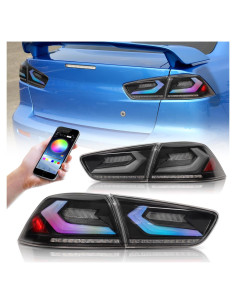 Luces Traseras Arcaicas Lancer EVO X 2008-2020 DRL Secuencial