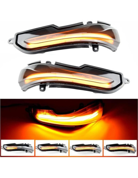 Luz de señal de giro LED KYYET para Infiniti Q50 Q60 Q70