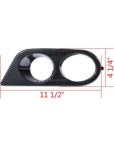 Cubierta de Faro Antiniebla Inferior Astra Depot BMW E46 M3 2001-2006
