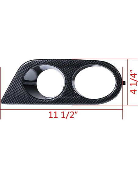 Cubierta de Faro Antiniebla Inferior Astra Depot BMW E46 M3 2001-2006