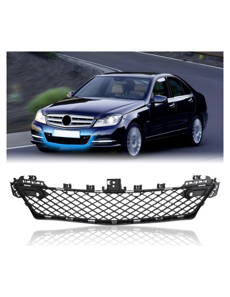 Parrilla Inferior Central Parachoques Mercedes Benz W204 2012-2015