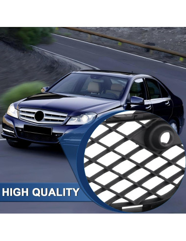 Parrilla Inferior Central Parachoques Mercedes Benz W204 2012-2015