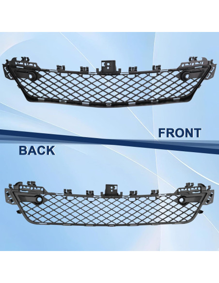 Parrilla Inferior Central Parachoques Mercedes Benz W204 2012-2015