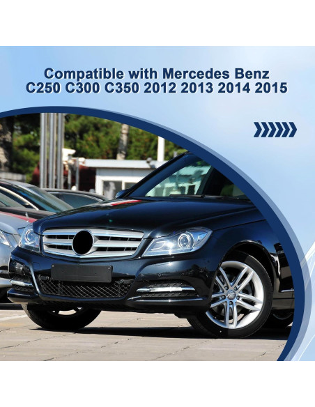 Parrilla Inferior Central Parachoques Mercedes Benz W204 2012-2015