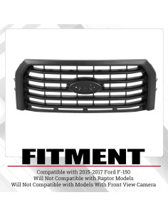 Rejilla Parachoques Frontal HECASA para Ford F150 2015-2017 2