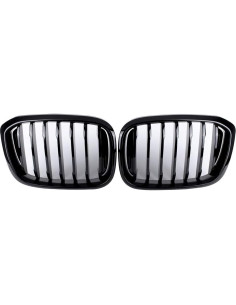 Rejilla delantera SNA negra brillante para BMW X3 G01/X4 G02 2