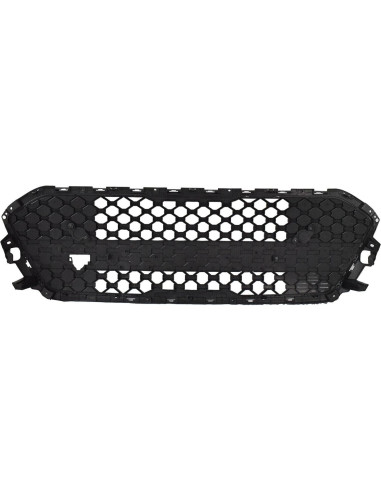 Rejilla Delantera JX RACING para Kia Soul 2023-2024 Negro/Cromo