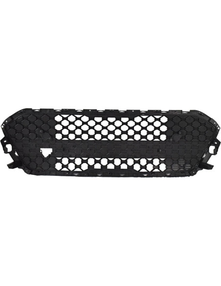 Rejilla Delantera JX RACING para Kia Soul 2023-2024 Negro/Cromo