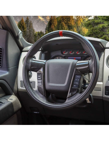 Cubierta de Volante JeCar para Ford F150 SVT Raptor 2009-2014