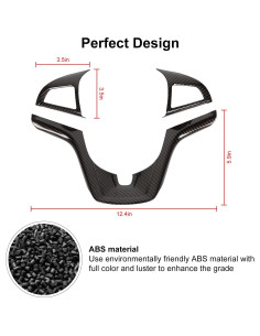 Kit de Decoración de Volante RT-TCZ para Chevrolet Camaro 2012-2015 2